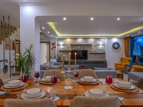  gece  -  Kasım
  | Kalkan Kördere'de Deniz Manzaralı 8 Kişilik Aile Villası: Çocuk Havuzlu ve Jakuzili